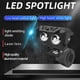 thumbnail image 4 of 2pcs Motorcycle racer universal light super bright projector lens fog light motorcycle led headlight auxiliary spotlight, 4 of 5