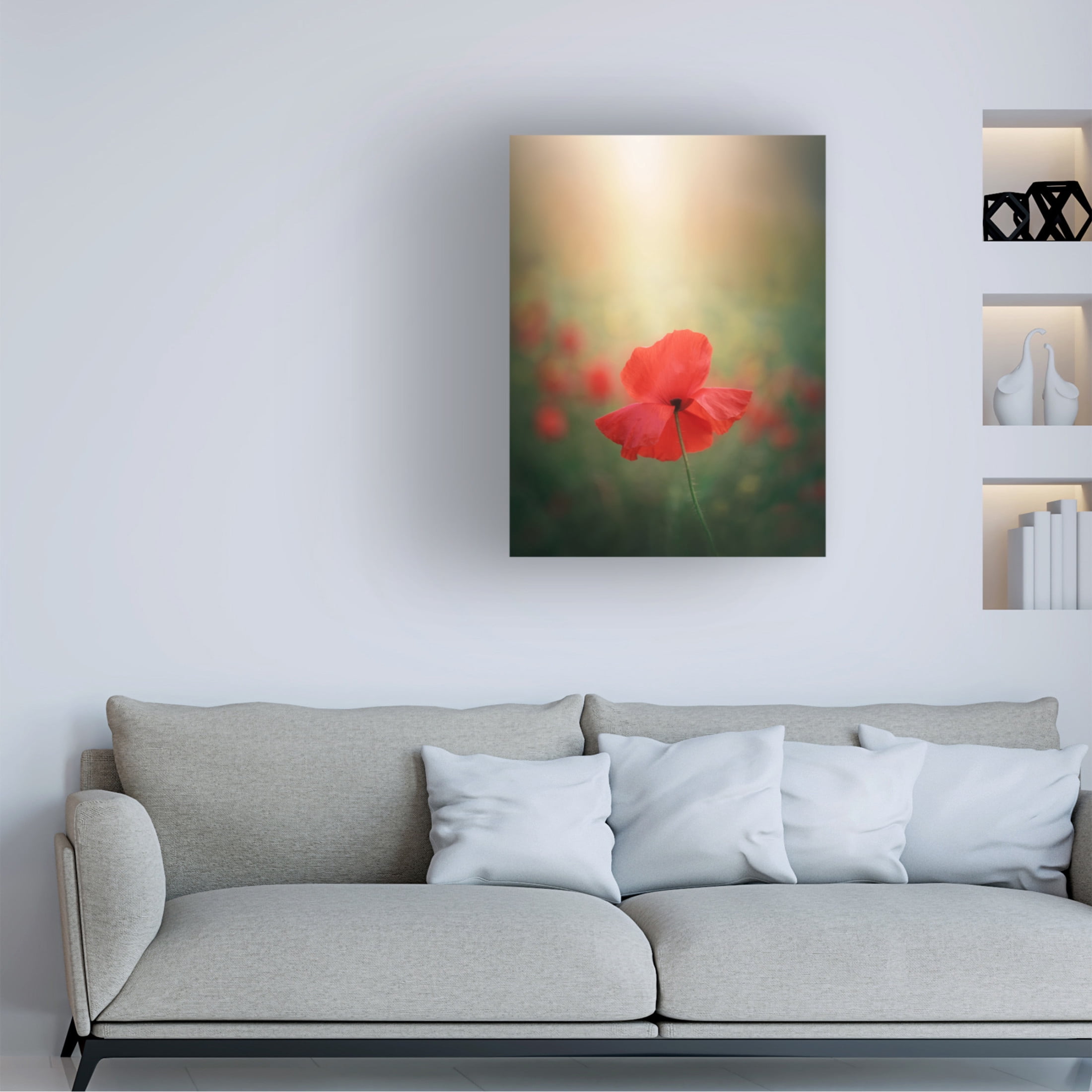 Trademark Fine Art joanaduenas Light and colors 3 7R41568 Canvas Wall Art