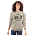 thumbnail image 3 of Country Strong Logo Western Cowboy Sweatshirt for Men or Women Brisco Brands 4X, 3 of 5