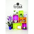 thumbnail image 1 of Wall Design Pieces Welcome To Our Garden 20 X 40 Inches, 1 of 1