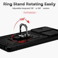 thumbnail image 6 of for Samsung Galaxy Note 20 Case with Camera Lens Cover HD Screen Protector, Military-Grade Drop Tested Magnetic Ring Holder Kickstand Protective Phone Case for Samsung Galaxy Note 20 5G (Black), 6 of 17