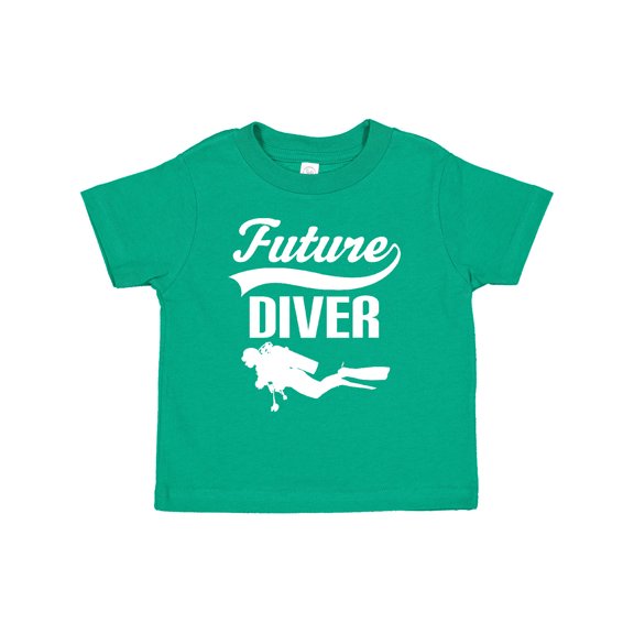 Inktastic Future Diver Scuba Diving Boys or Girls Toddler T-Shirt