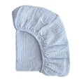 thumbnail image 1 of HILABEE Fitted Bassinet Sheet Newborn Girl Boy for Rectangle Oval Hourglass Mattress Blue, 1 of 9