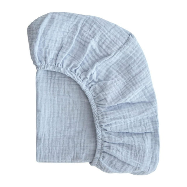 Hoja de cuna,Hojas de cuna de bebé niña Azul