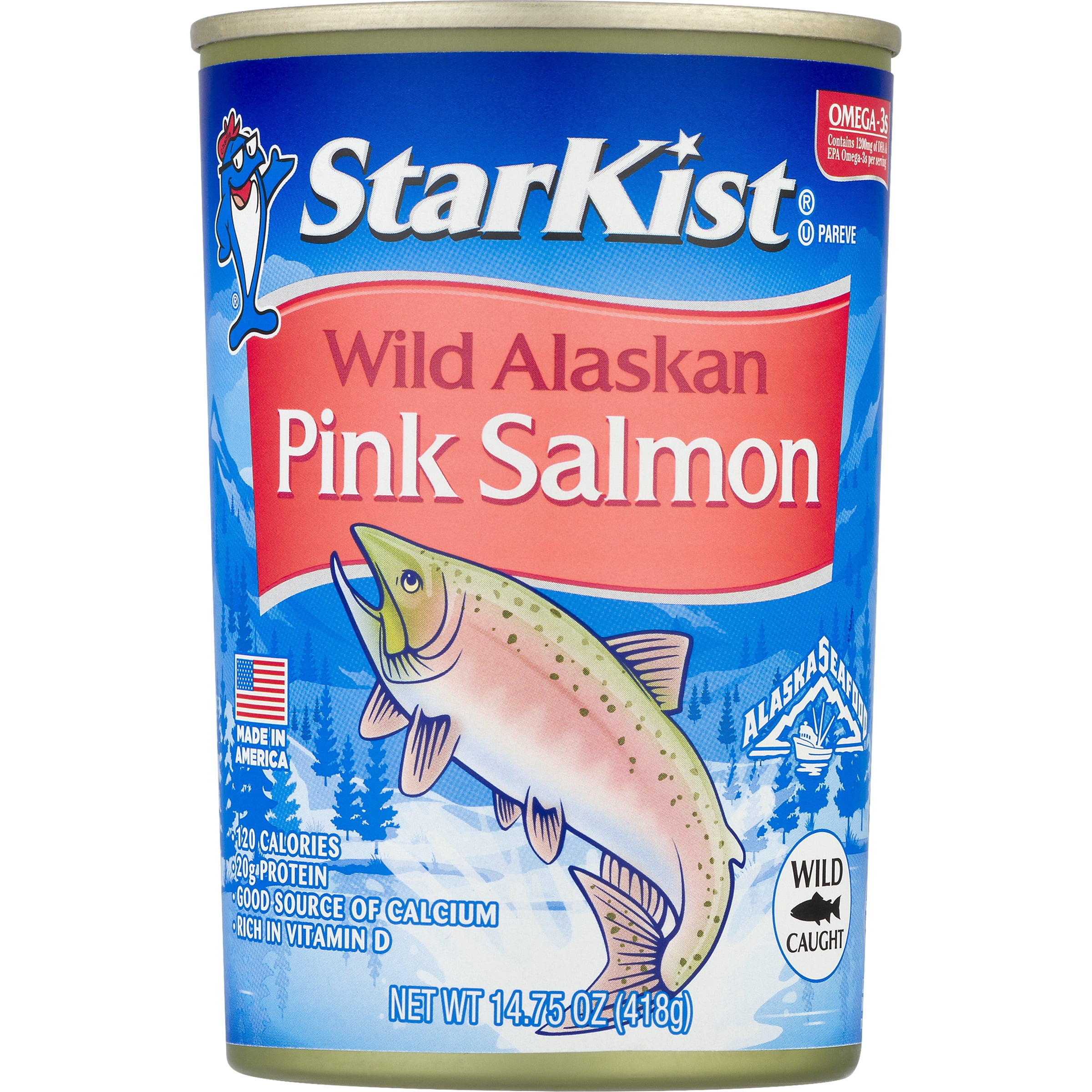 StarKist Wild Alaskan Pink Salmon, 14.75 Ounce Can