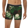thumbnail image 2 of Disketp Camouflage Skull Men's Boxer Briefs Men’s Underwear Boxer Briefs for Men, 2 of 7