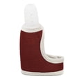 thumbnail image 1 of Protector de dedo de silicona para bebé, tamaño ajustable transpirable, evita chupar la cubierta del pulgar, color rojo, 1 of 8