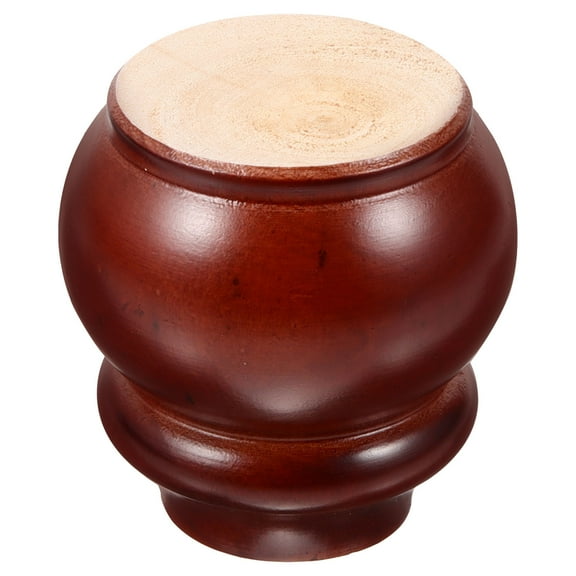 CRILSTYLEO 1Pack Brown Wood Furniture Leg for Cupboard Legs