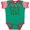 Green, Red and White, variant on Inktastic Grammy's Girl Daisies Girls Baby Bodysuit