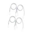 thumbnail image 2 of 4 alzapaños trenzados para cortinas, accesorios para manualidades, decoración del hogar Gris, 2 of 9