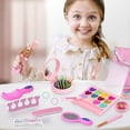 thumbnail image 2 of ZITA ELEMENT 18 inch Doll Accessories Clothes Makeup Set 19 Pcs - American Doll Dress with Makeup Stuffs for 18" Dolls, 2 of 6