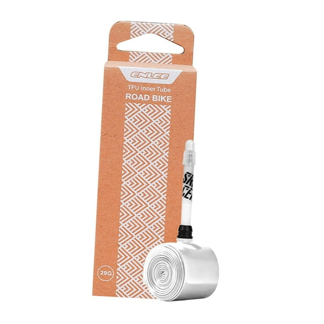 Cámara de bicicleta de TPU para exteriores, ligera, resistente a pinchazos, con núcleo de válvula. 45 mm