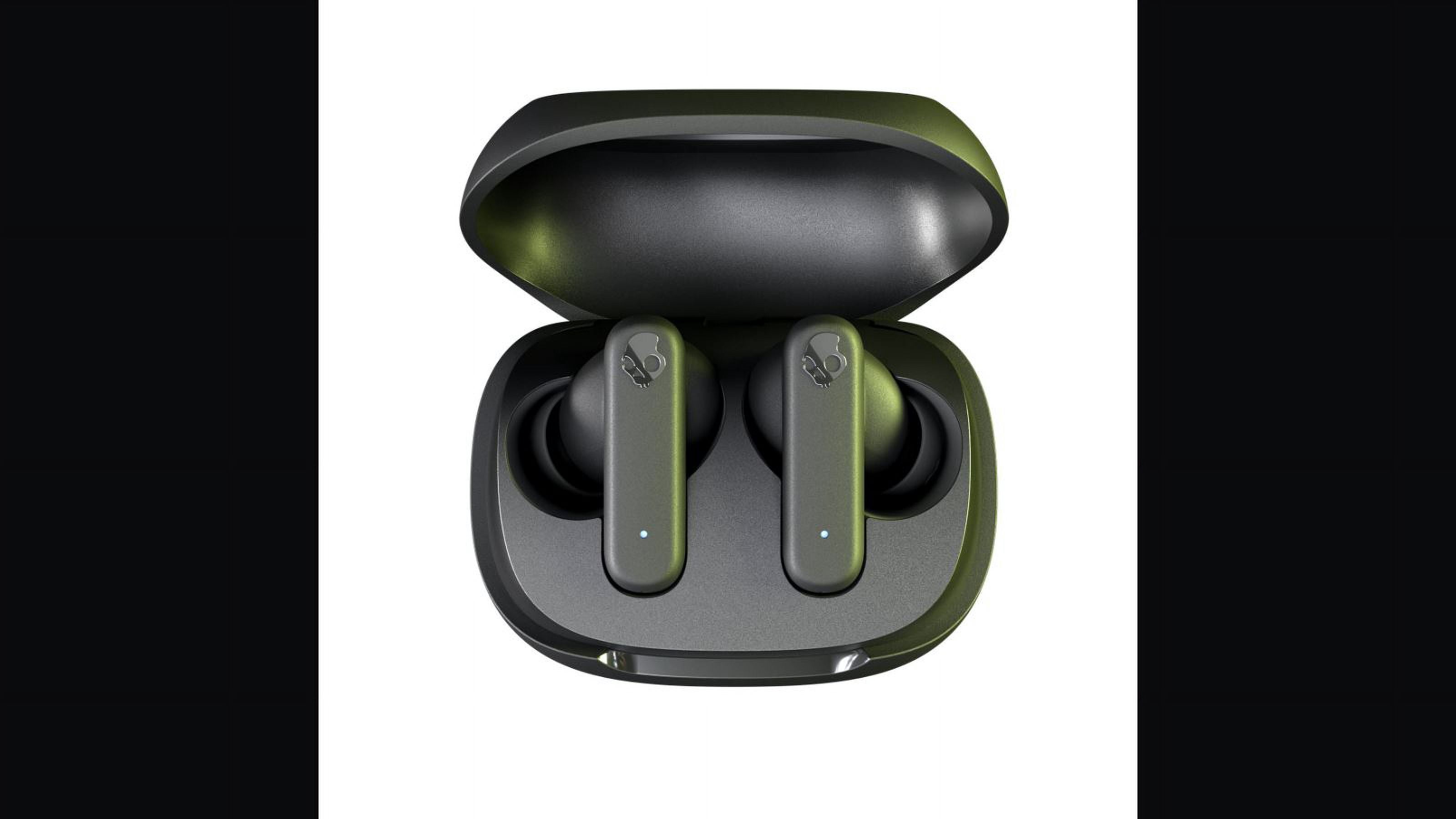 Refurbished Skullcandy S2TAW-Q740 Smokin' Buds XT True Wireless Bluetooth Earbuds with 20 Hours of Battery in Black