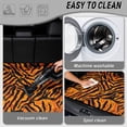 thumbnail image 5 of HUISEFOR Tiger Stripe Car Trunk Mat for Women 29" x 39" Non-Slip Cargo Mat Rear Trunk Liner Scratchproof Easy To Clean Universal Fit for Most Cars SUV, 5 of 7