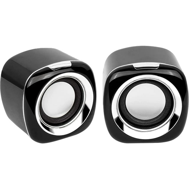 Maner Robes Haut-Parleurs d'Ordinateur Alimentés par USB, Filaires, Haut-Parleur d'Ordinateur à 2 Canaux, Neuf, 1 Unité