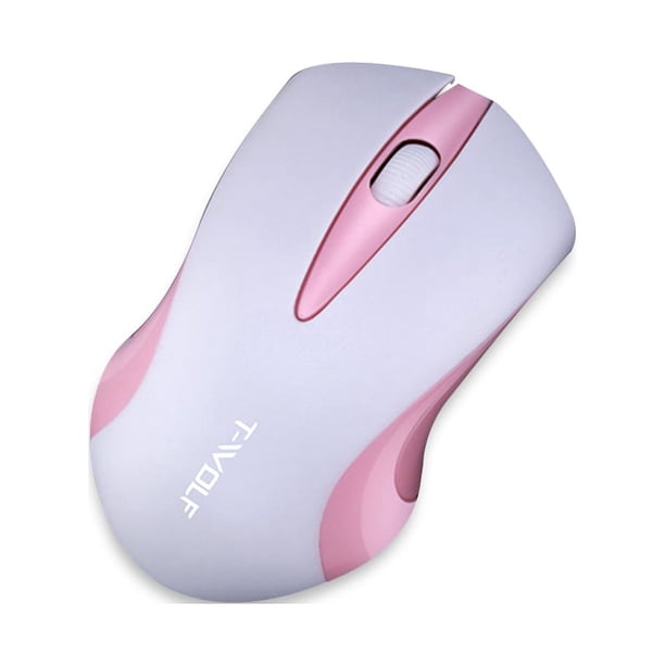 T-WOLF Q2 2.4G Ratón óptico inalámbrico de oficina 3 botones 1200