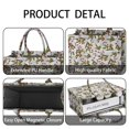thumbnail image 4 of Large Capacity Tote Bag,White Christmas Candy Cane Pattern Handbag Fashion Luxury Tote Bag,15.7"x13"x 5.1" Inches,Laptop Compatible, 4 of 6