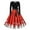 Red, variant on Cavosen Christmas Elegant Dresses for Women Formal Crew Neck Long Sleeve Midi Evening Gowns Ball Dress Elegant Wedding Guest Cocktail Party Dress