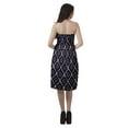 thumbnail image 6 of Moomaya Loungewear Beach Dress Sundresses For Women Printed Crepe Smocked Dress, 6 of 6