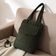 thumbnail image 5 of HCBY Sac Fourre-Tout Matelassé pour Ordinateur Portable pour Femmes, Sac d'Épaule Multifonction pour Ordinateur Portable, Fourre-Tout Rembourré de Protection pour Tablette, Sac à Main pour Ordinateur Portable en Nylon pour le Trajet, 5 of 5