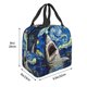 thumbnail image 3 of Balery Vintage Starry Sky Shark Bolsa de Almuerzo Aislada – Caja de Almuerzo con Papel de Aluminio Grueso, Mantiene la Comida Fresca por 4 Horas, 3 of 8