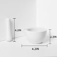thumbnail image 3 of Porcelain Mortar and Pestle, Ceramic Herb Grinder Pill Crusher Set (4.2-inch), 3 of 3
