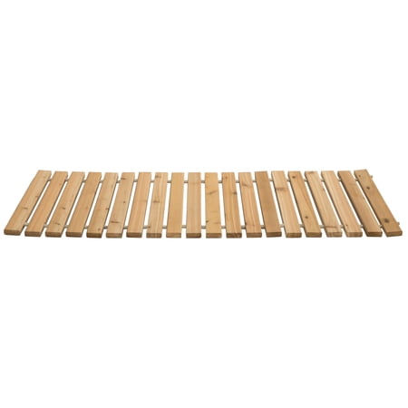 Kunkle Holdings, LLC Red Cedar Roll-Up Walkway 4'W x 4'L 4'W x 4'L