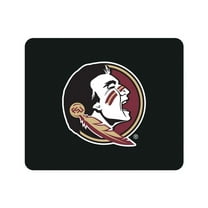 Black Florida State Seminoles Primary Logo Mouse Pad