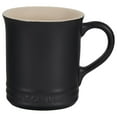 thumbnail image 2 of Enamel On Steel Demi Kettle with Metal Finishes & Stoneware Set of 2 Mugs, 1.25 qt. Kettle & (2) 14 oz. Mugs, Licorice, 2 of 3