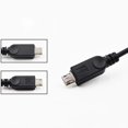 thumbnail image 1 of NEWEST 1 In 2 OTG Micro Usb Host Power Y Splitter Usb Adapter To Mirco 5 Pin Male Female Cable Durable Micro USB OTG Cable 2 packs, 1 of 8
