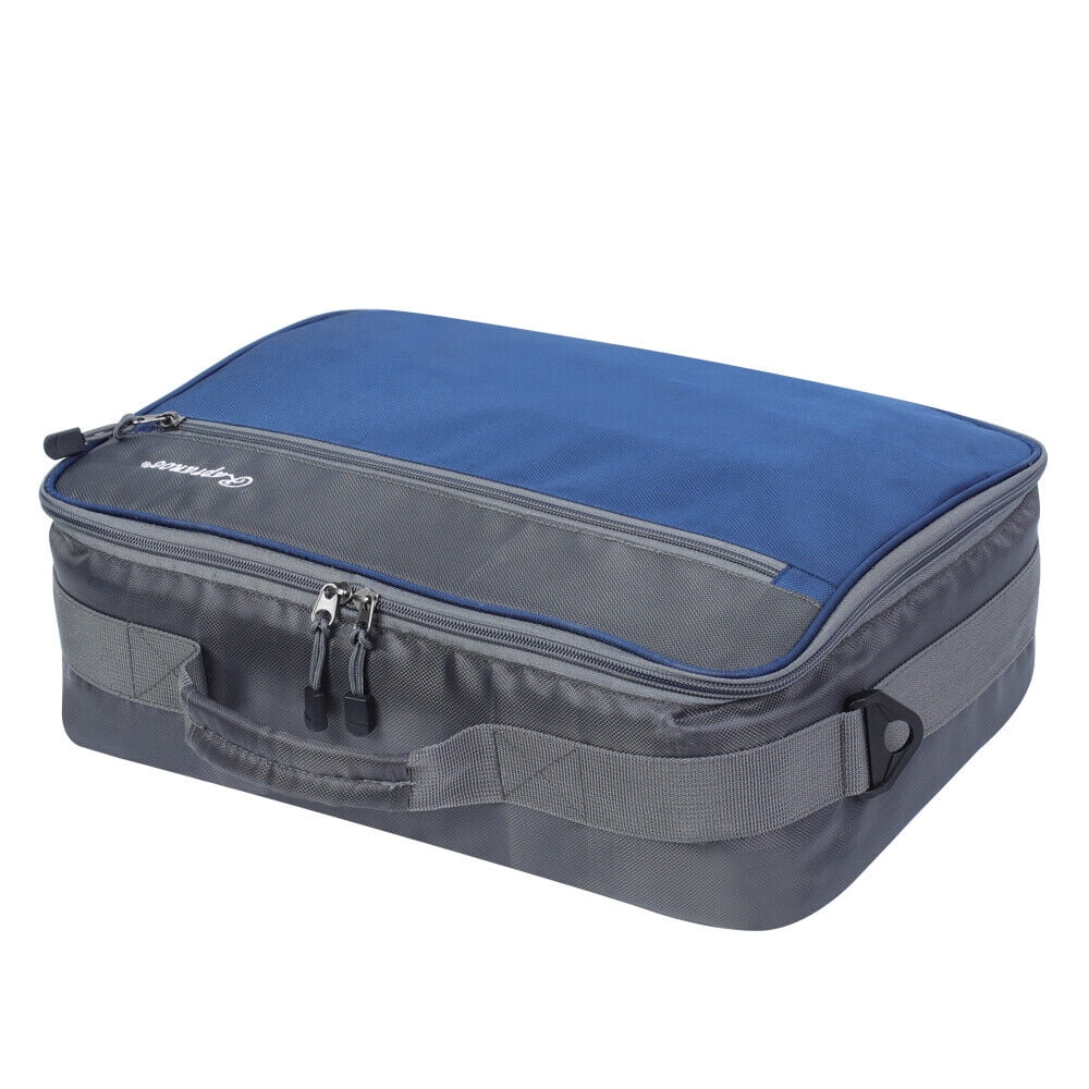 Kylebooker Leaf Fishing Reel case,Tackle Storage Excellent for All Type Fishing Reels,Adjustable,Blue