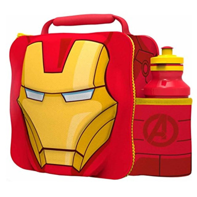 Official Cartoon 3D  Thermel  Lunch Box Bag With Sport Water Bottle set******** 