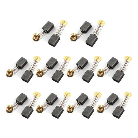 20 Pcs CB408 Electric Motor Carbon Brushes Repair Part 12mm x 9mm x 6mm