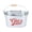 Cold Type, variant on NFTIGB Metal Beer Bucket with Side Handle Stylish Rust Prevention Oval Large Capacity Champagne Ice Bucket for Bar Barbecues Cold Beer Here Small Type 13.38 in / 34 cm