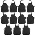 thumbnail image 5 of FUEENIRVA 11pcs Nonwoven Fabric Aprons Disposable Waterproof Cafes, 5 of 6
