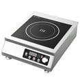 thumbnail image 2 of Kagrote 3500W Commercial Induction Cooktop with 8 Power Levels, Ideal for Home and Commercial Kitchens, 13.8x18.1x5.9 Inches, 2 of 8