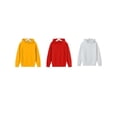 thumbnail image 2 of 3Pcs Boys Girls Casual Soft Brushed Fleece Sweatshirt Hoodies Kids Spring Autumn Hooded Pullover Tops 3-14 Years, 2 of 8
