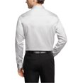 thumbnail image 2 of Calvin Klein Chemise Habillée en Coton Raffiné pour Hommes, Gris, Col 16 Pouces Manches 34-35 Pouces, 2 of 2