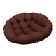 thumbnail image 1 of Silla de hamaca cojín silla de jardín tapete liviano lavable al aire libre cojín de asiento al aire libre color de café, 1 of 8