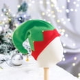 thumbnail image 5 of Yesbay Christmas Elf Hat Adult Kids Color Matching Festive New Year Christmas Party Photo Prop Little Bell Pendant Winter Cap, 5 of 7