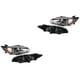 thumbnail image 1 of Par de Faros DEPO Camry 2015 A 2017 Toyota Fondo negro, 1 of 4