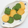 thumbnail image 6 of 5Pcs/Set Cookie Cutter Stamp Shell Shaped Madeleine Fish Chestnut Toast Pattern Biscuit Mold Set Hand Pressure Fondant Cake Tool, 6 of 6