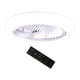 thumbnail image 5 of Ventiladores de techo con luces Lámpara de ventilador Accesorio de iluminación Función de sincronización Candelabro Luz de ventilador de techo para Blanco SM SunniMix Lámpara de techo, 5 of 8