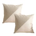 thumbnail image 1 of Funda de almohada con costuras de PU, funda de almohada moderna y sencilla, funda de almohada para sofá y coche, 2 uds., 1 of 6