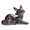 Each day, variant on MOMOJIA High Temperatures Resistant Color Changing Ceramic Foxes Teas Pet Handcrafted Figurine For Home Office Decoration