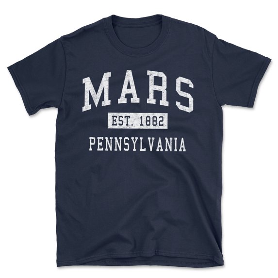 Mars Pennsylvania Classic Established Men's Cotton T-Shirt