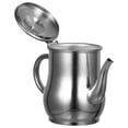 thumbnail image 4 of SHISUYAN Stainless Steel Oil Pot Oil Container with Filter Net for Home Oil Container Household Supply, 4 of 9