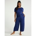 thumbnail image 2 of Joyspun Women's Knit Cropped Sleep Pants, Sizes S to 3X, 2 of 6