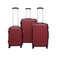 thumbnail image 1 of 3 Pièces Sac de Voyage Sac Valise Trolley, 1 of 7