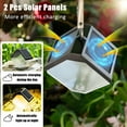 thumbnail image 3 of LINLIN Hanging Solar Lights Waterproof Colour Changing Solar Lantern Outdoor Lights Garden Fence Lights Wall Lights for Patio Tent Porch Yard Fence Deck, 3 of 7